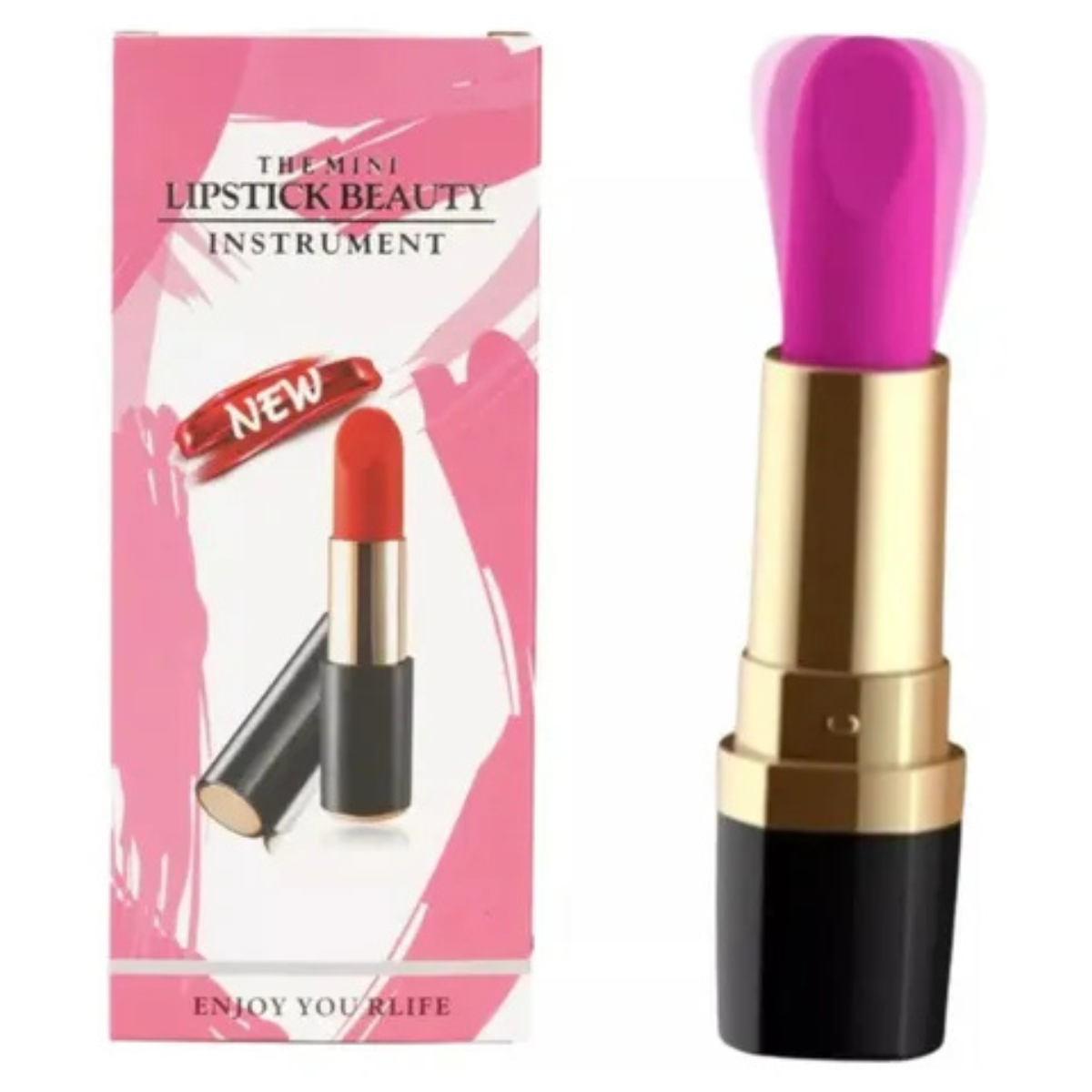 Labial Discreto Vibrador Recargable